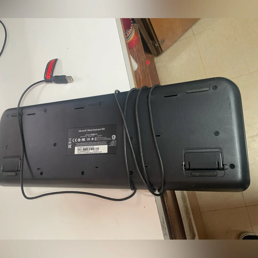 Microsoft Wired Black Keyboard 400